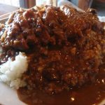 久米南町でカツカレー☆大食いさん御用達COFFEE HOUSE VILLAGE