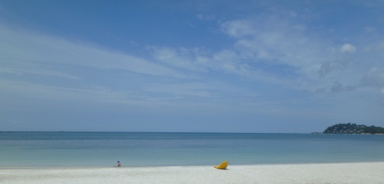 ビンタン島（インドネシア）ニルワナビーチリゾートのプライベートビーチ