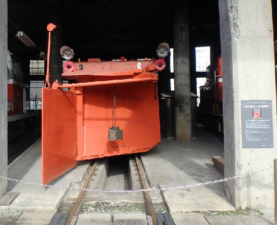 津山まなびの鉄道館DD15形除雪用ディーゼル機関車