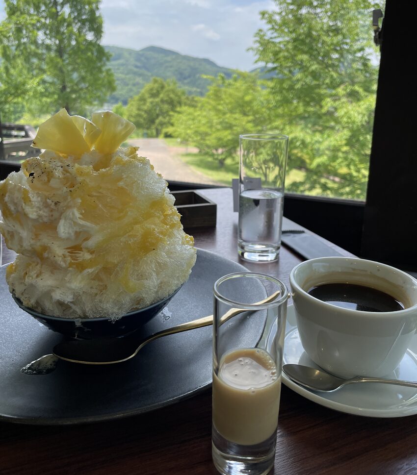 グリーンヒルズハウス津山のかき氷