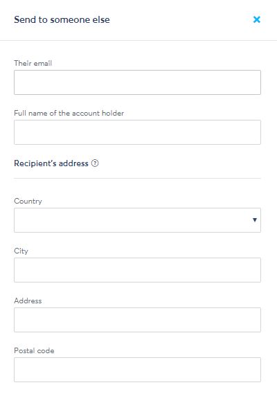 TransferWise（トランスファーワイズ）相手の個人情報