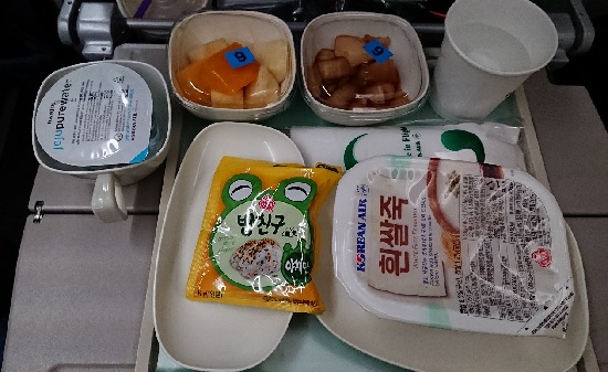 大韓航空（Korean Air）の機内食