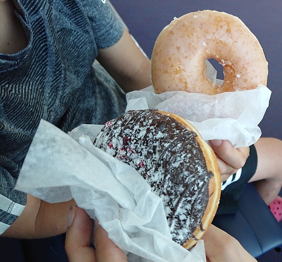 仁川空港第2ターミナルのクリスピークリムドーナツ（Krispy Kreme Doughnuts）