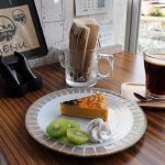 クラフトカゴバッグ体験ができるMOM’s CAFEでランチ&カフェ(鏡野町)