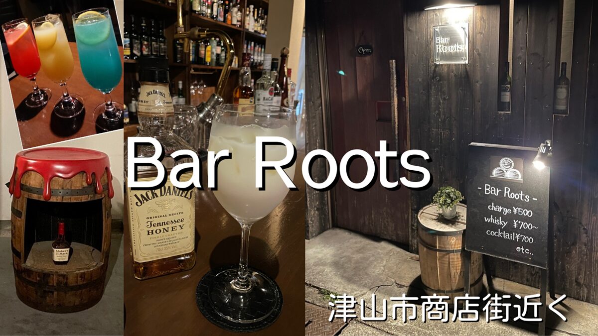 Bar Roots（バー・ルーツ）落ち着いた雰囲気のバー【津山市】