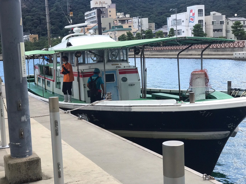 淡路島観光ホテル船釣り体験