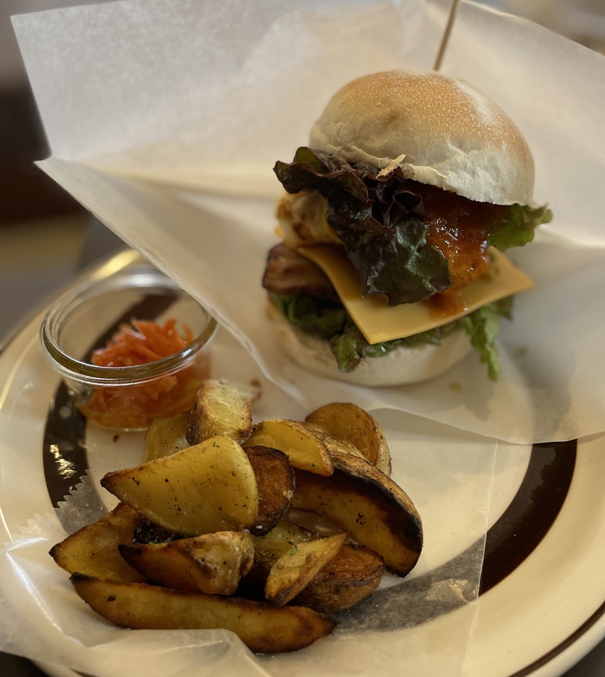 アップルベーコンバーガーセット