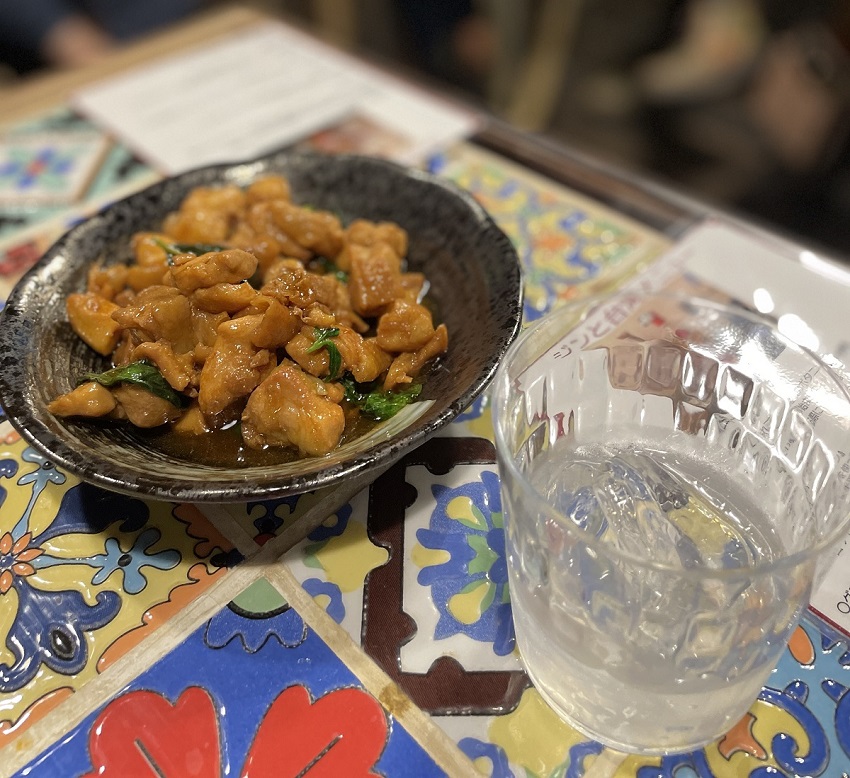 台湾料理：三杯鶏