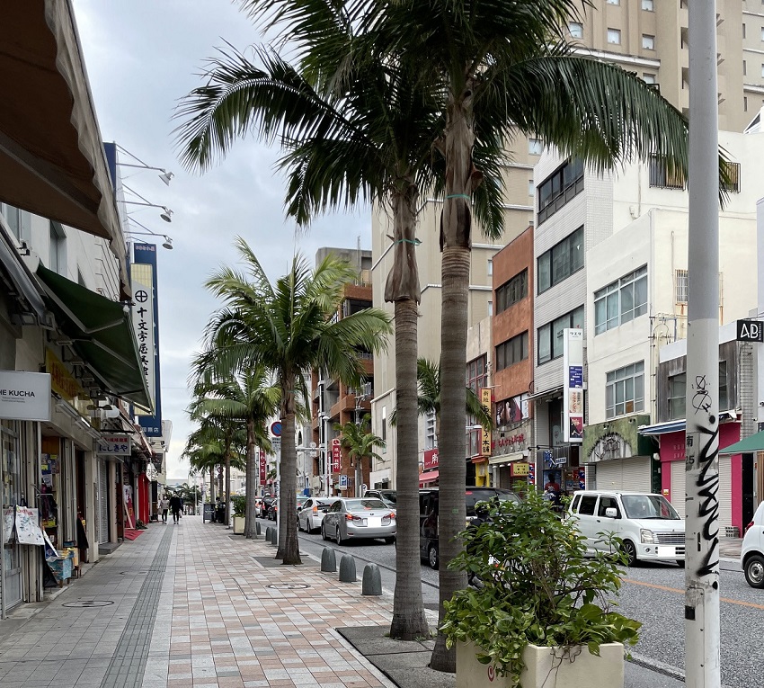 沖縄の風景（国際通り周辺）