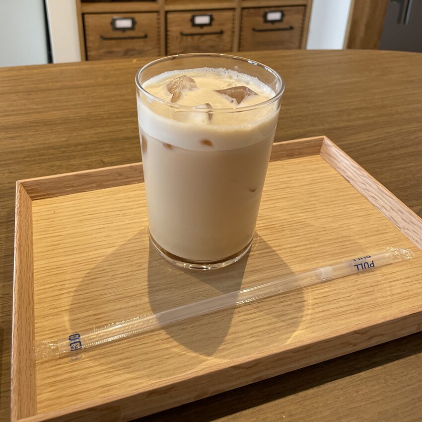 シェアカフェてごきなこラテ