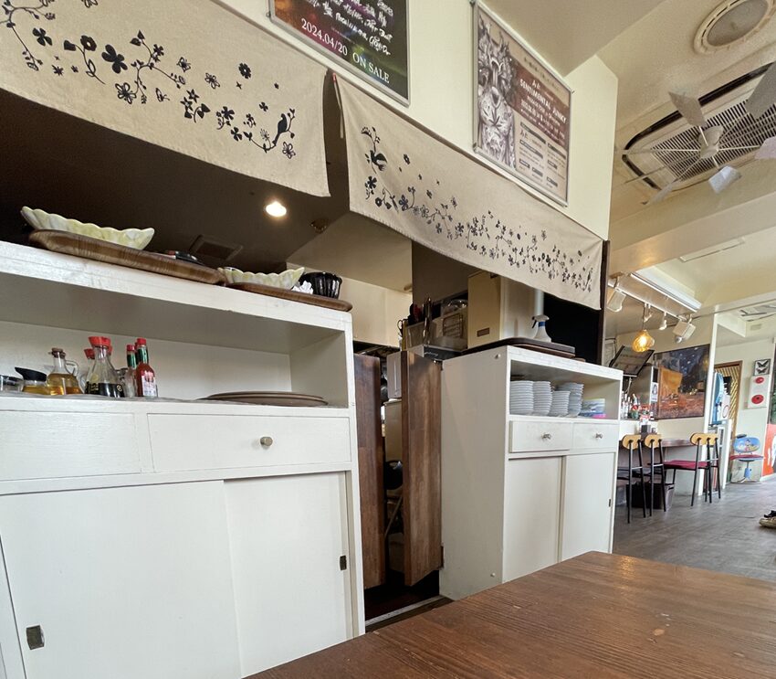 韓国料理ランチ「ソウルフード柊」店内（倉敷市）