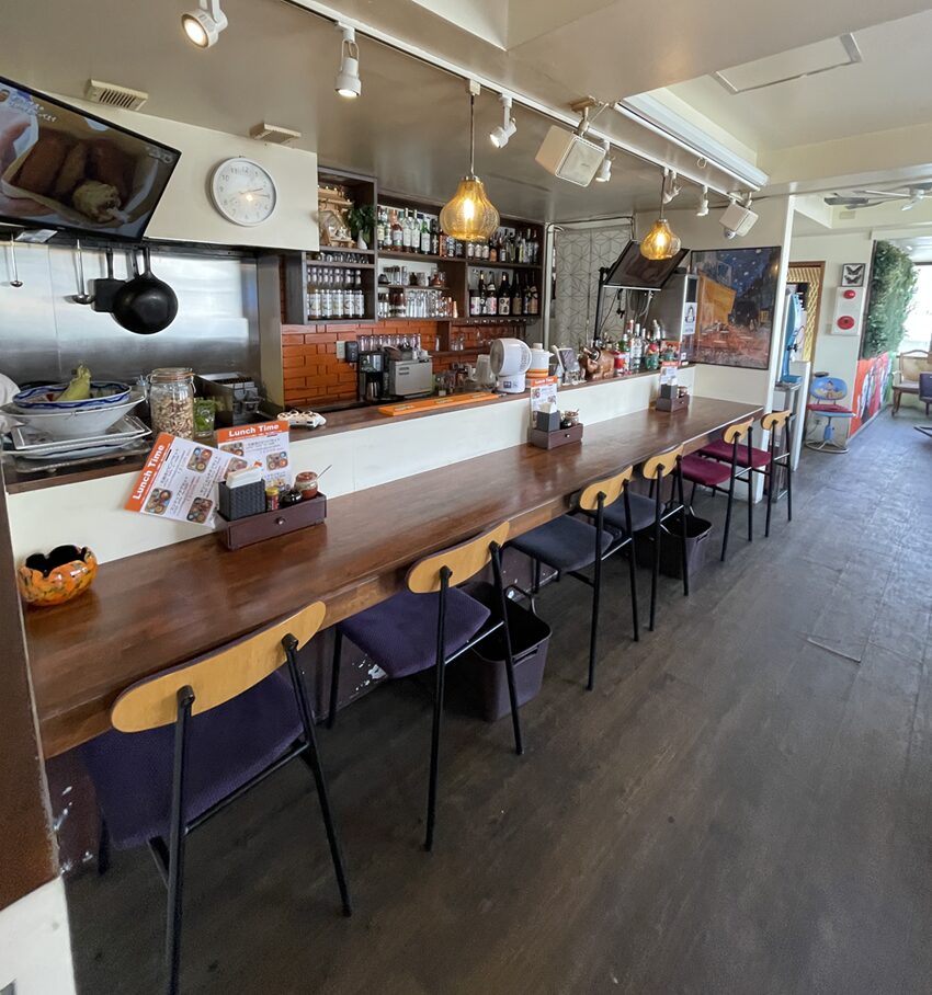 韓国料理ランチ「ソウルフード柊」店内（倉敷市）