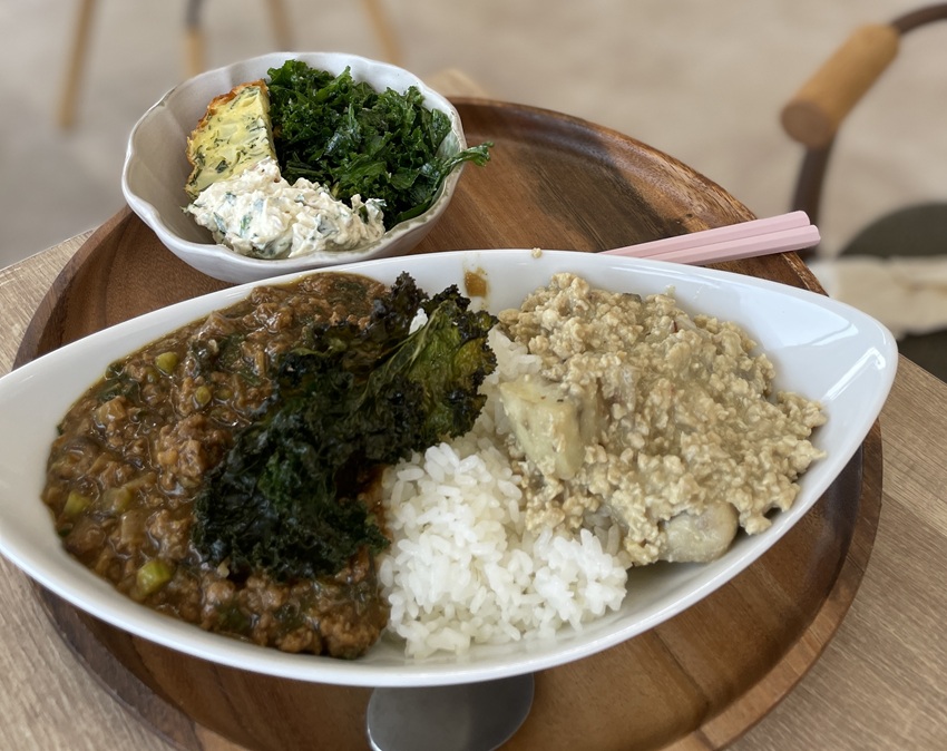 岡山トヨタPLAT PORT「結vege.（むすべじ）」カレーランチ