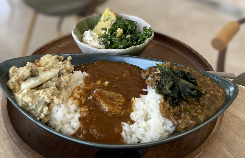 岡山トヨタPLAT PORT「結vege.（むすべじ）」カレーランチ