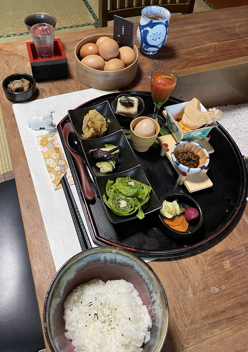 古民家卵料理専門店「小料理屋けいこ」ランチ