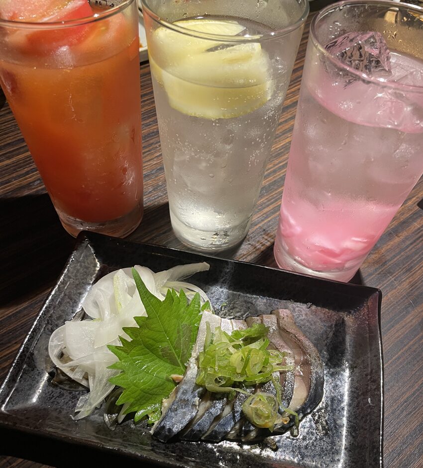 炙りシメサバ