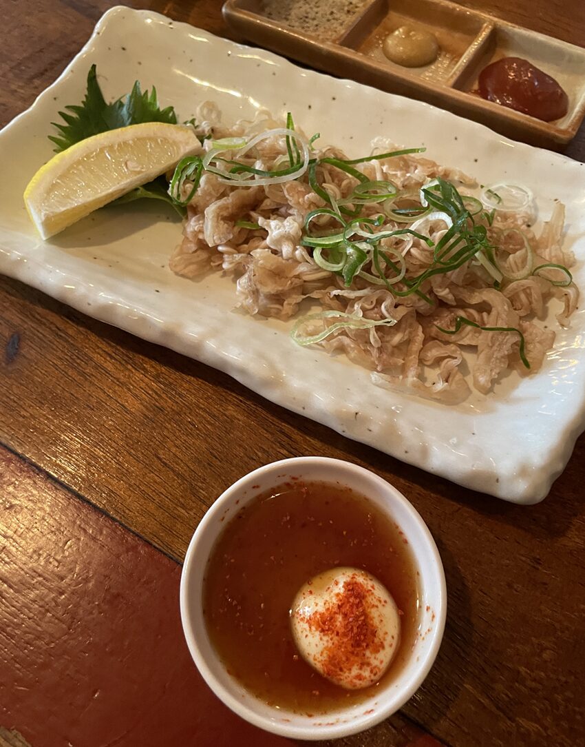 豚串とホッピー「ス豚ズ」ミミガー