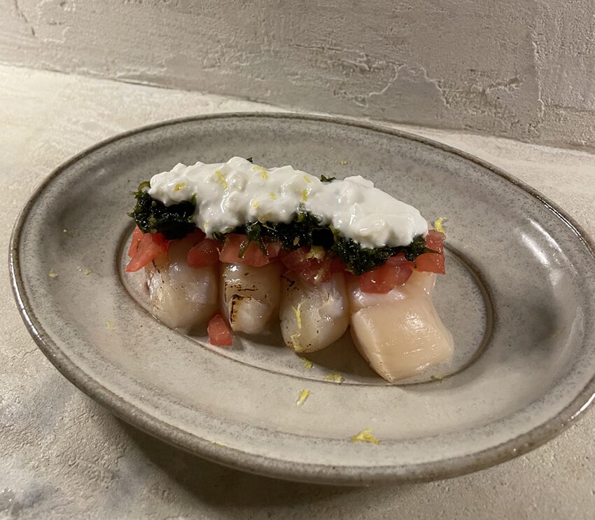 TERRAnoYORU（テラノヨル）帆立あおさとトマトのソース