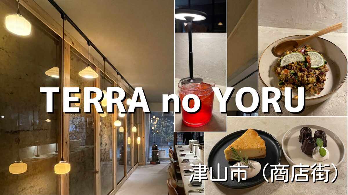 TERRAnoYORU(テラノヨル)おしゃれな異国料理カフェバー津山市商店街