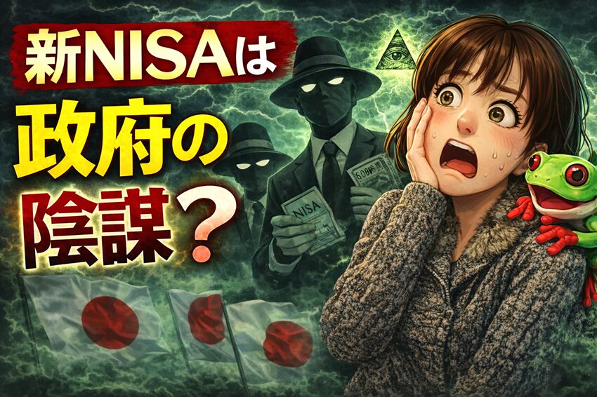 新NISAは政府の陰謀だという話