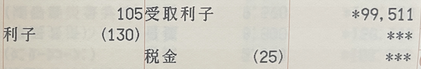 ゆうちょ銀行の利子