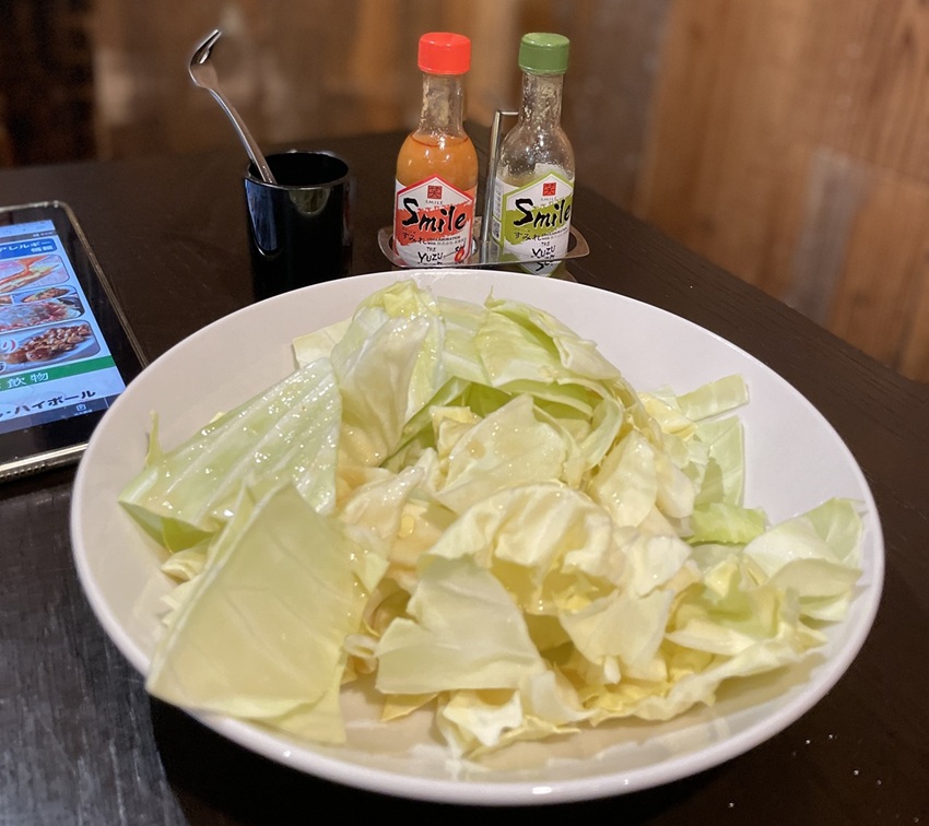 塩ダレキャベツ食べ放題