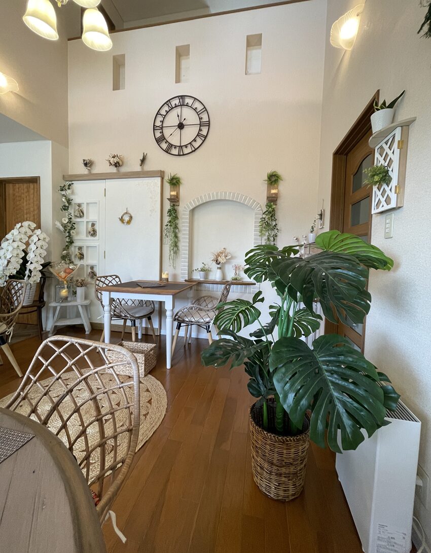 お家カフェPEISORA（津山市川崎）自宅タイプ店内