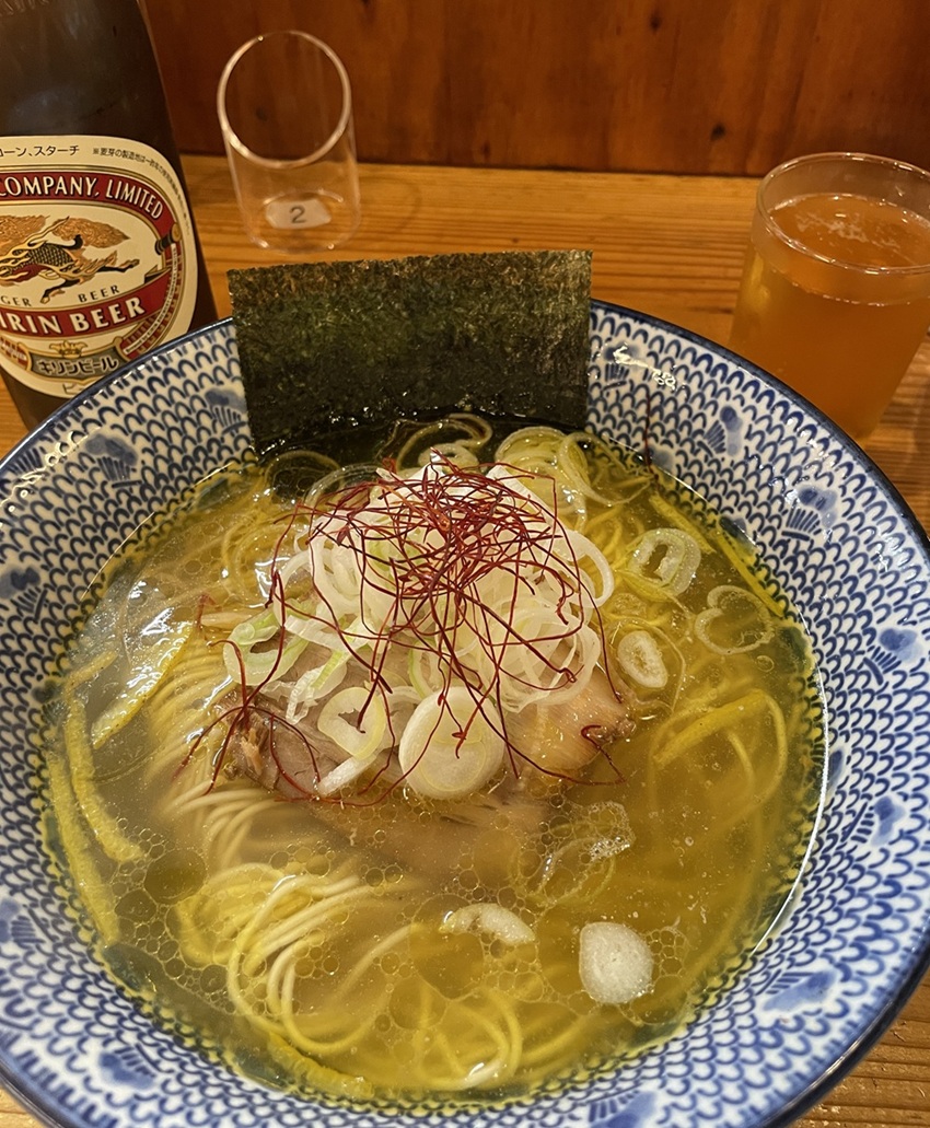 中華蕎麦 みず川（ミシュラン掲載ラーメン店）汐そば