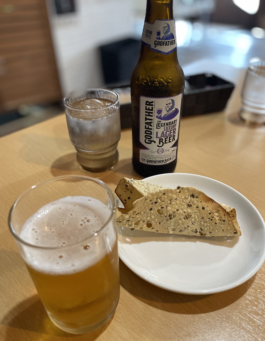 インドのビールGODFATHER（ゴッドファーザー）